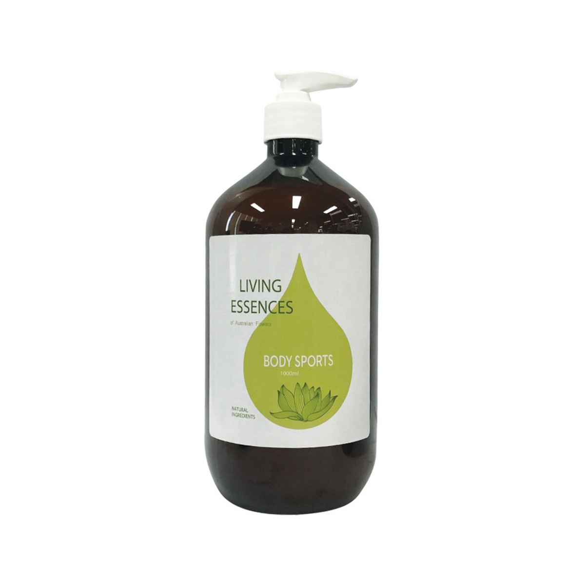 Living Essences of Australia Body Sports Lotion 1L